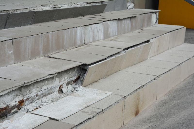 Damaged Cement Steps