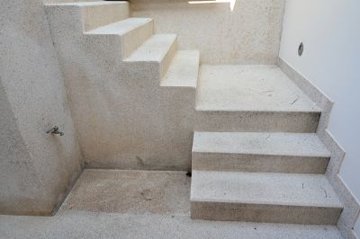 Finished Cement Steps