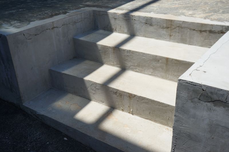Interior Cement Steps